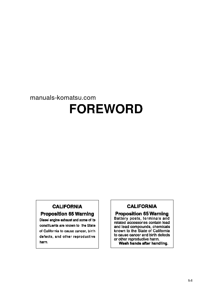 Protected: D61PX-12(JPN) S/N 1112-1500 Operation manual (English)