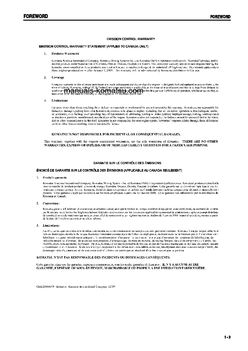 Protected: GD675-3(JPN)-FOR N. AMERICA S/N 50001-51000 Operation manual (English)