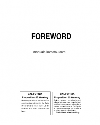 GD675-3(JPN)-FOR N. AMERICA S/N 51001-UP Operation manual (English)