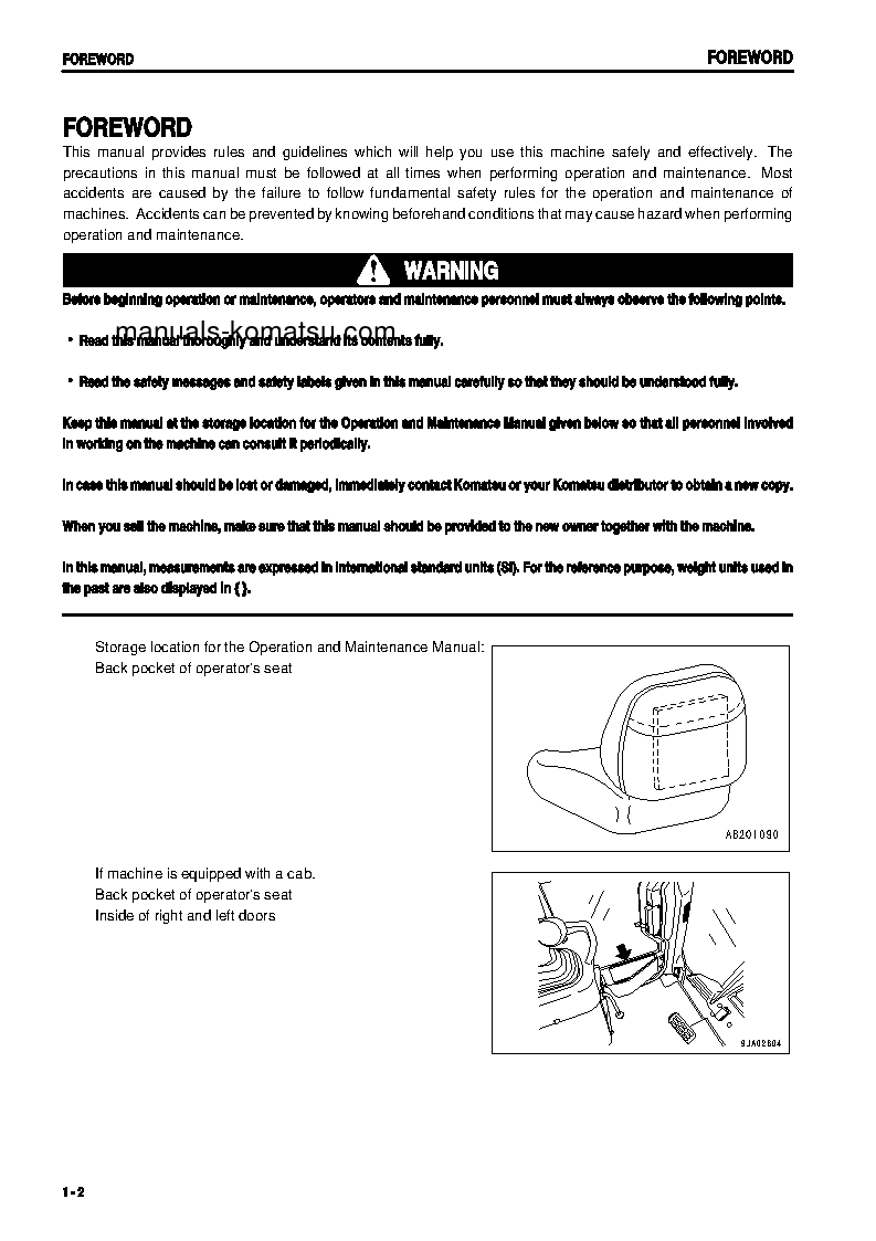 Protected: D39EX-21(JPN) S/N 1001-1200 Operation manual (English)