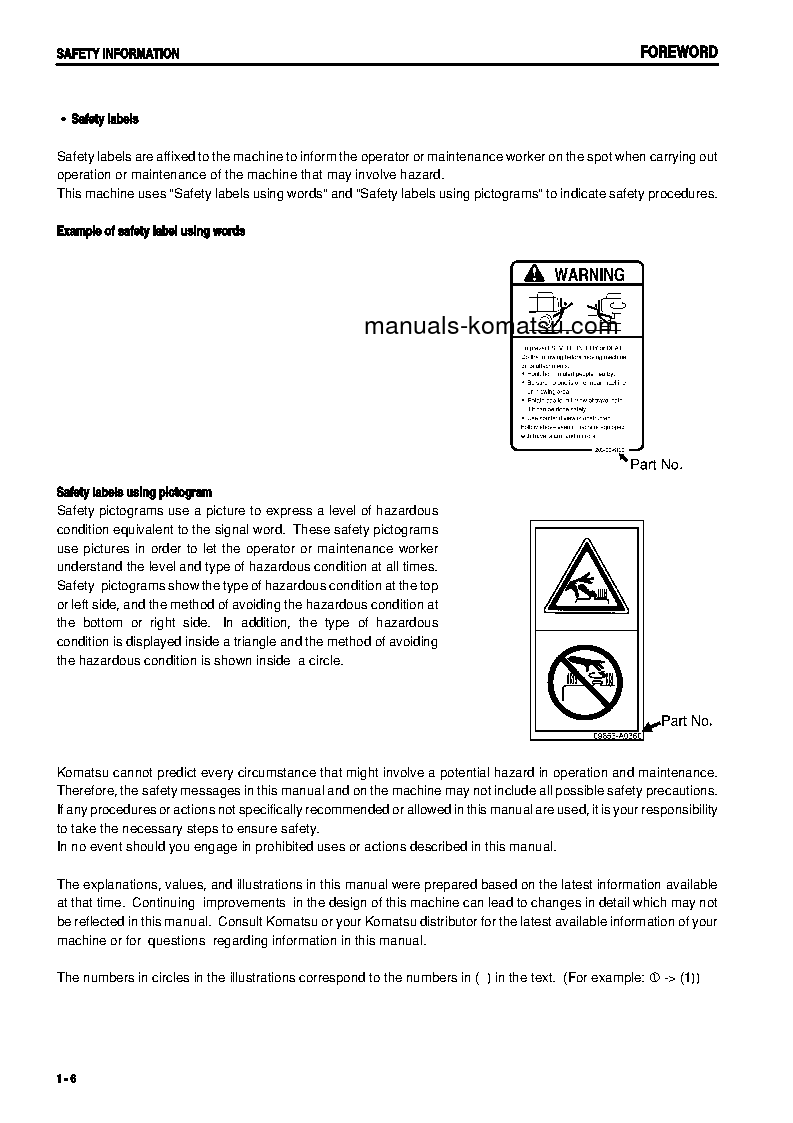 Protected: PC78US-6(JPN) S/N 4562-5500 Operation manual (English)