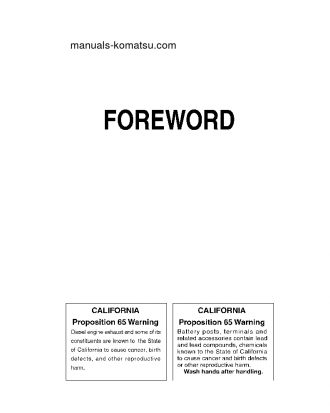 D475A-3(JPN)-PALM CONTROL SYSTEM S/N 10695-UP Operation manual (English)