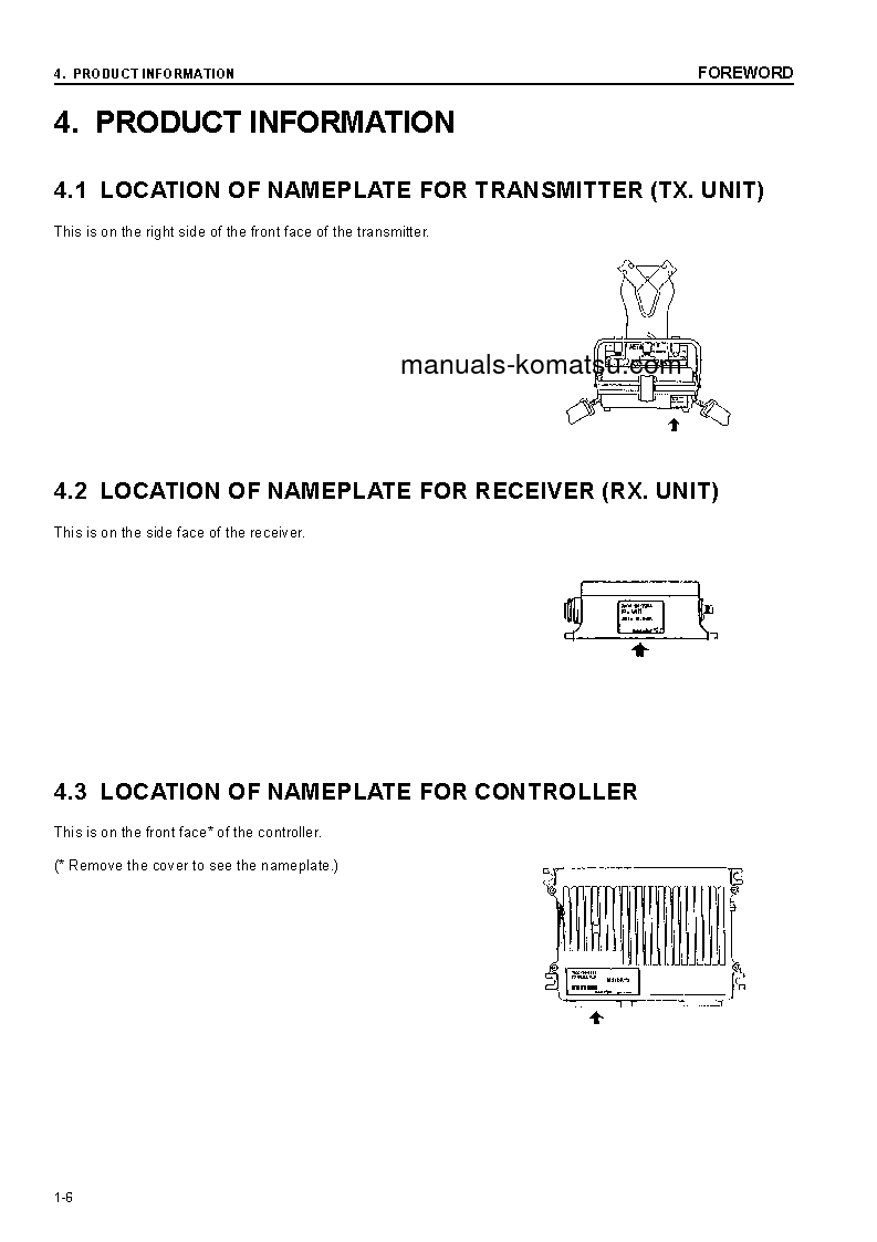 Protected: D375A-5(JPN)-RADIO CONTROL S/N 18020, 18040 Operation manual (English)