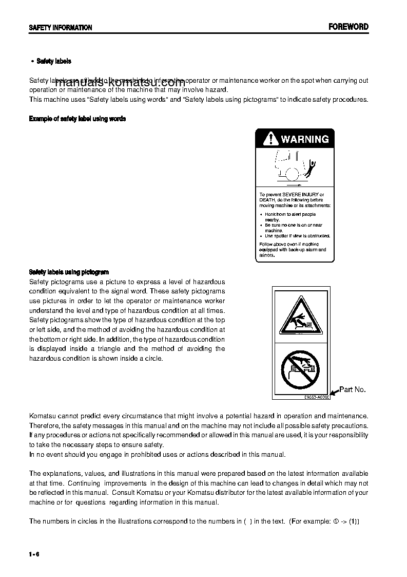 Protected: WA250-5(JPN) S/N 70001-UP Operation manual (English)