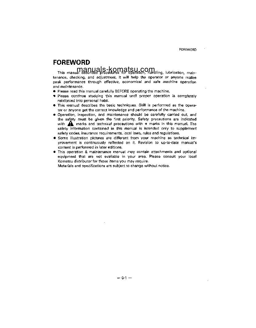 Protected: HD465-5(JPN) S/N 4001-4650 Operation manual (English)