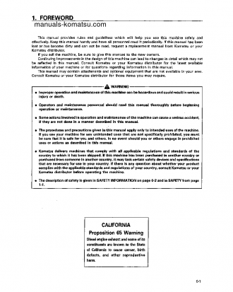 HD465-5(JPN) S/N 4626-UP Operation manual (English)