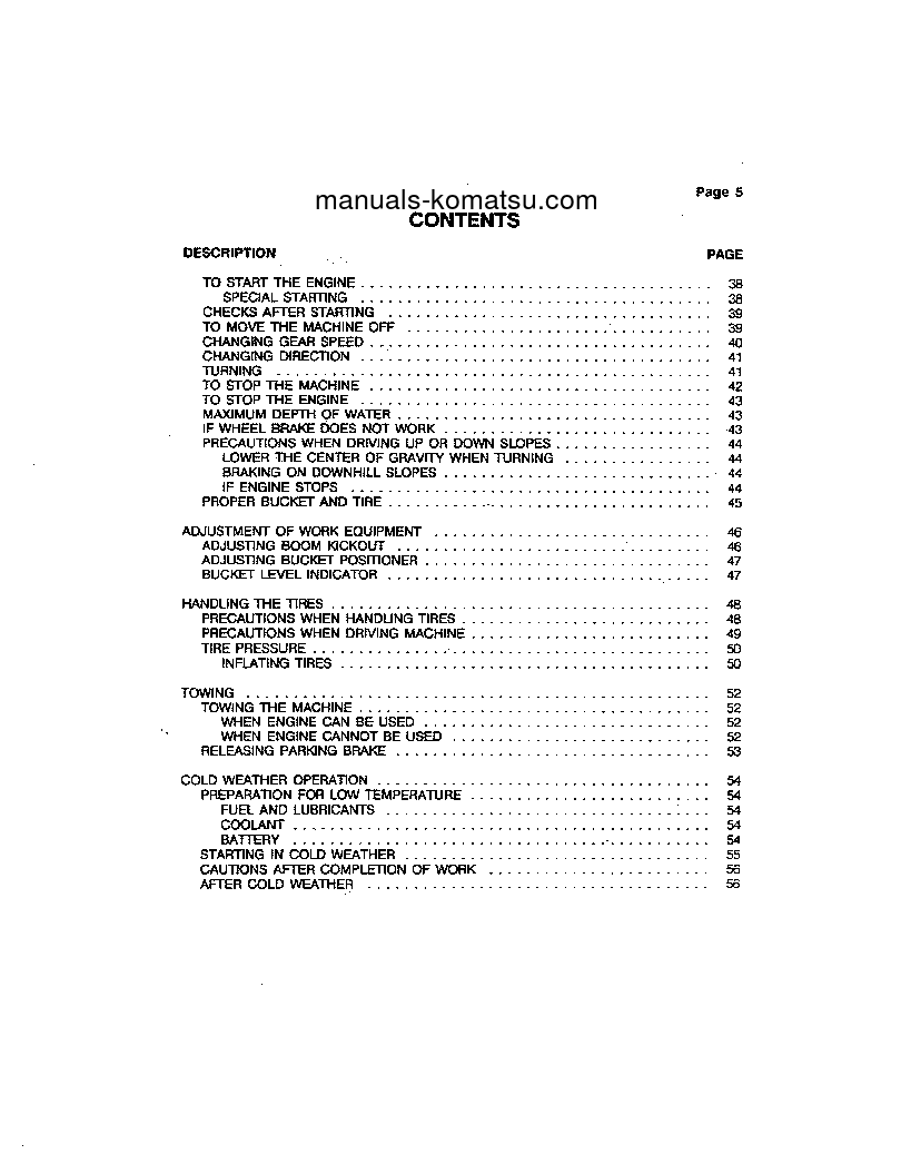 Protected: WA420-1(JPN)-LC S/N A25001-UP Operation manual (English)