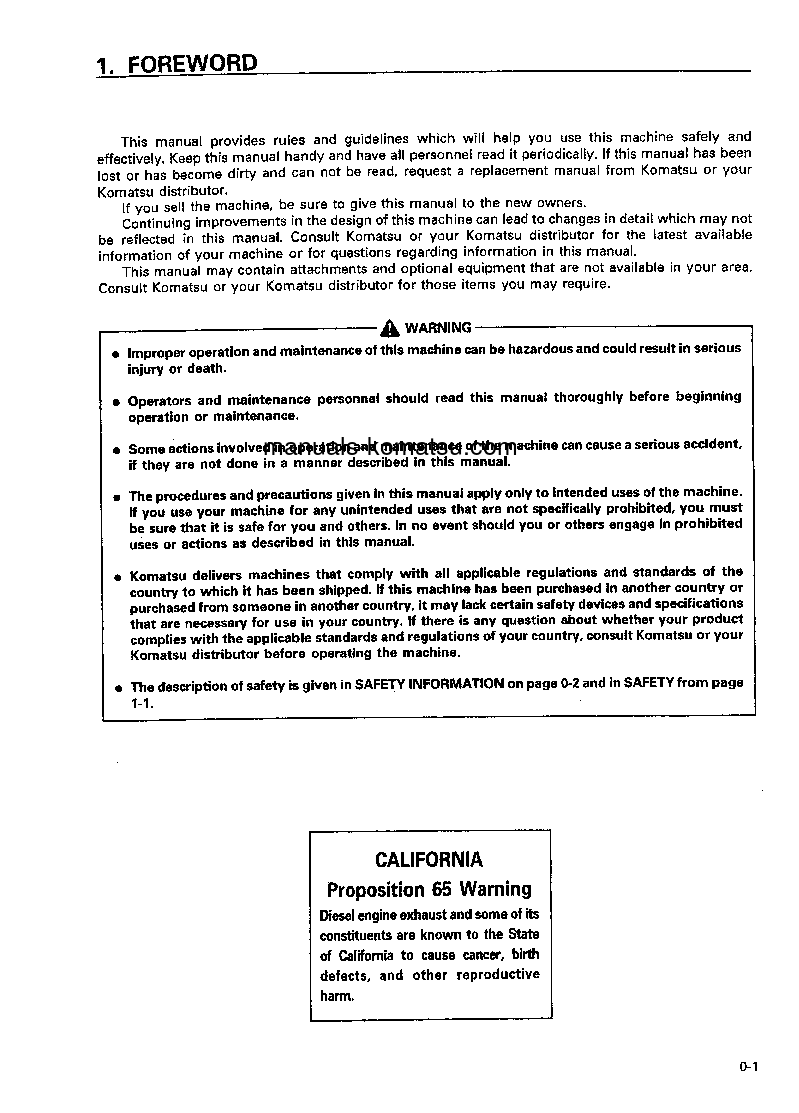 Protected: WD900-3(JPN) S/N 50001-UP Operation manual (English)