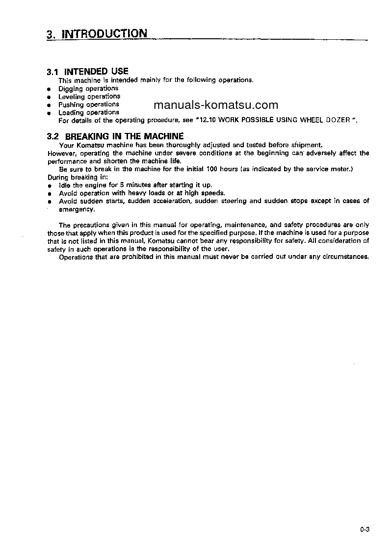 Protected: WD900-3(JPN) S/N 50001-UP Operation manual (English)