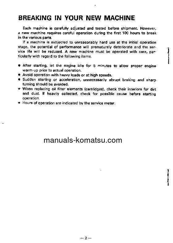 Protected: PC15-3(JPN) S/N 5001-6221 Operation manual (English)