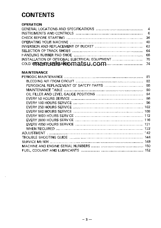 Protected: PC120-5(JPN)-CUSTOM S/N 36601-UP Operation manual (English)