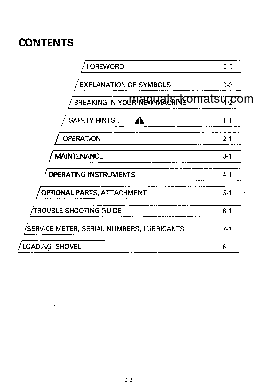 Protected: PC650-5(JPN)-H S/N 20001-UP Operation manual (English)