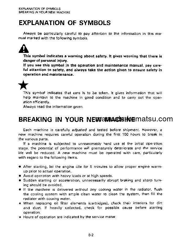 Protected: HD325-6(JPN) S/N 5001-UP Operation manual (English)