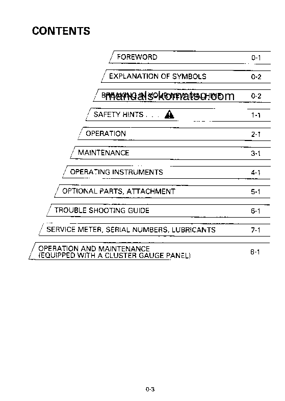 Protected: HD325-6(JPN) S/N 5001-UP Operation manual (English)