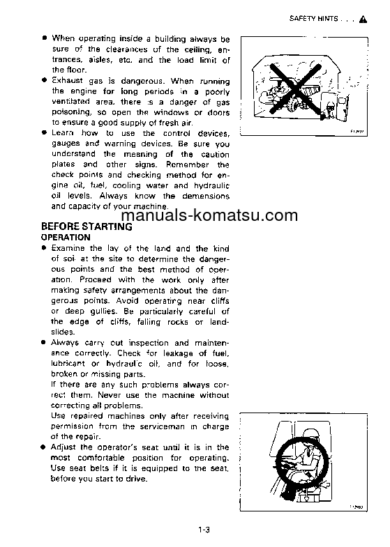 Protected: HD325-6(JPN) S/N 5001-UP Operation manual (English)