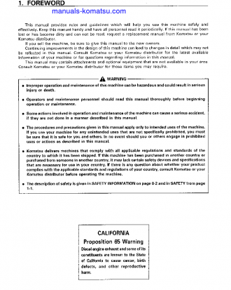 HD325-6(JPN) S/N 5485-5679 Operation manual (English)