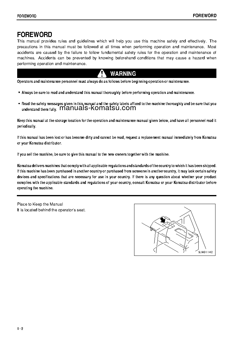 Protected: HD325-6(JPN) S/N 6188-6369 Operation manual (English)