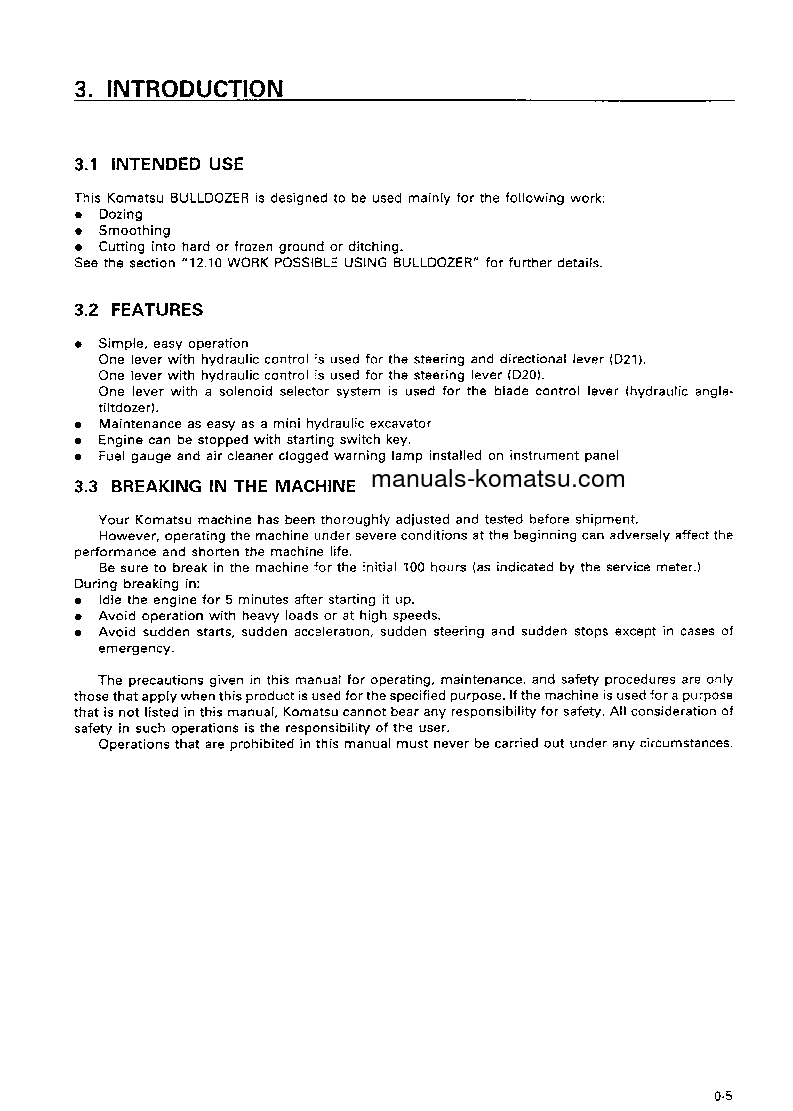 Protected: D21A-7(JPN) S/N 80805-UP Operation manual (English)