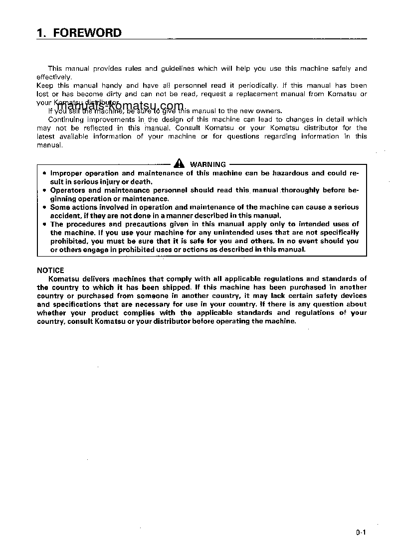 Protected: D21QG-7(JPN) S/N 61001-UP Operation manual (English)