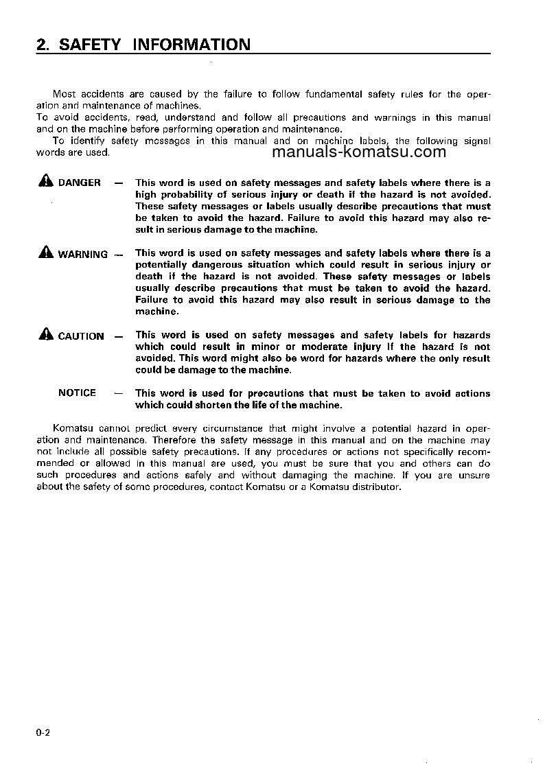 Protected: D21QG-7(JPN) S/N 61001-UP Operation manual (English)