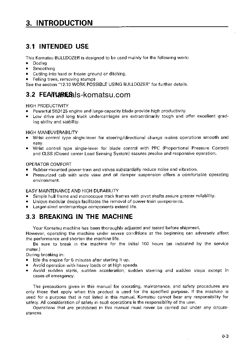 Protected: D85ESS-2(JPN)-A S/N 3034-3101 Operation manual (English)