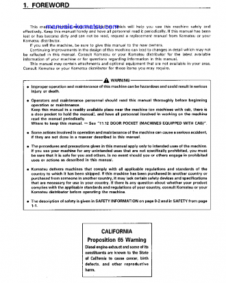 D85ESS-2(JPN)-A S/N 3377-4000 Operation manual (English)