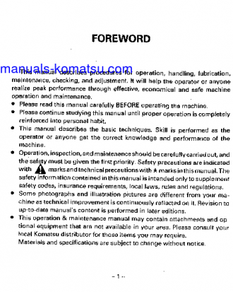 EG150-5(JPN) S/N 4001-6000 Operation manual (English)