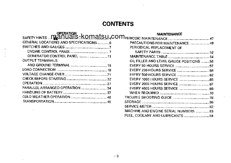 Protected: EG150-5(JPN) S/N 4001-6000 Operation manual (English)