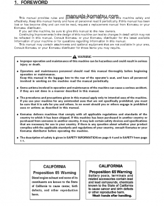 PC120LC-6(JPN) S/N 65504-70000 Operation manual (English)