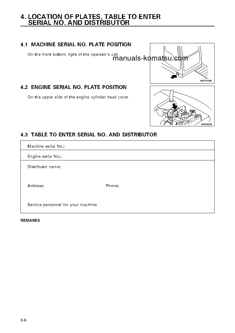 Protected: PC120LC-6(JPN) S/N 65504-70000 Operation manual (English)