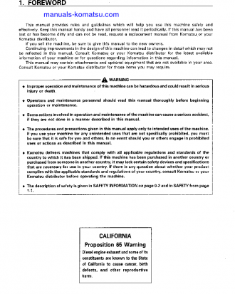 D85ESS-2(JPN) S/N 3034-UP Operation manual (English)
