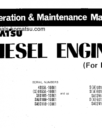 S6D125-1(JPN)-FOR KSP S/N 10001-UP Operation manual (English)