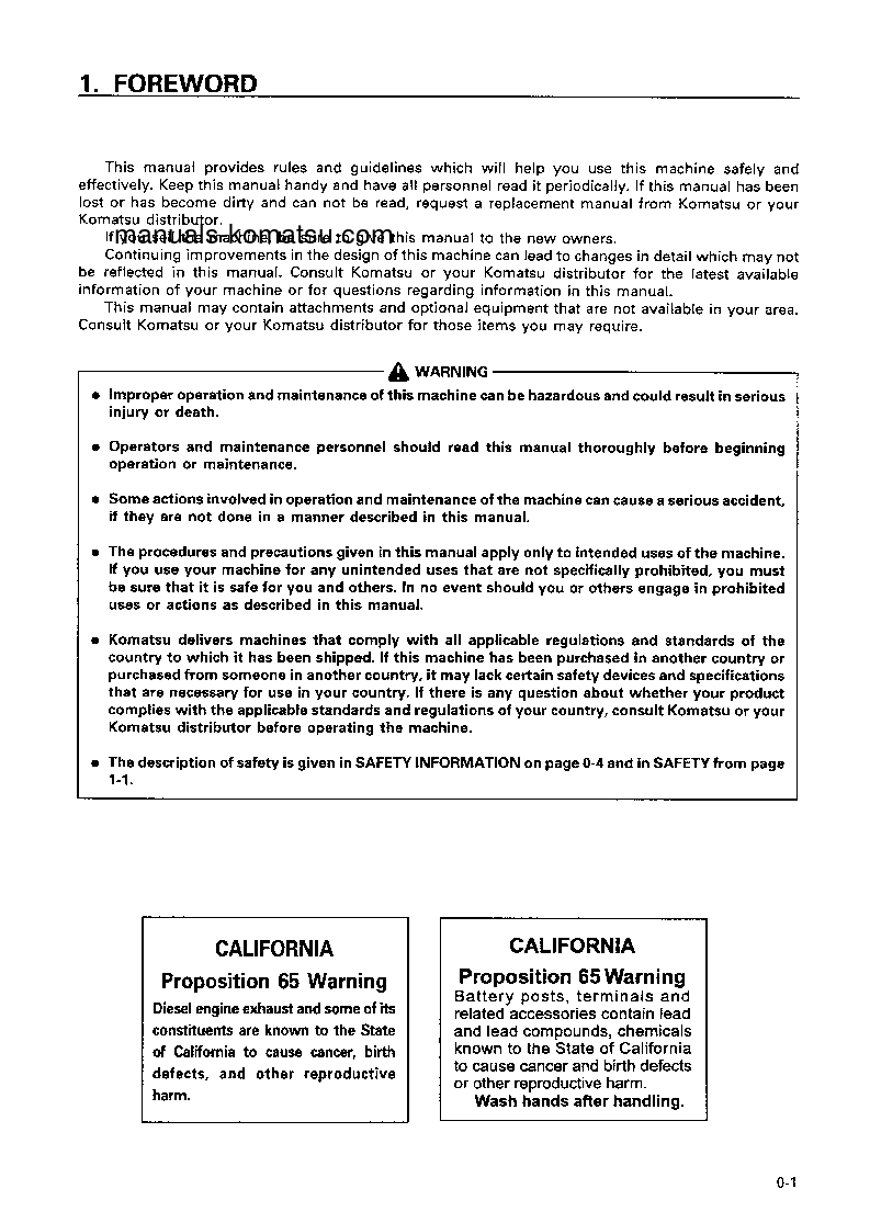Protected: PC50UU-2(JPN) S/N 14993-UP Operation manual (English)