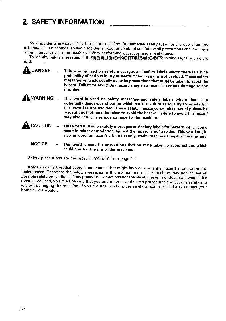 Protected: WA320-3(JPN) S/N 53001-54000 Operation manual (English)