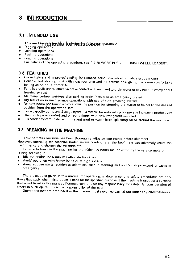 Protected: WA320-3(JPN) S/N 53001-54000 Operation manual (English)