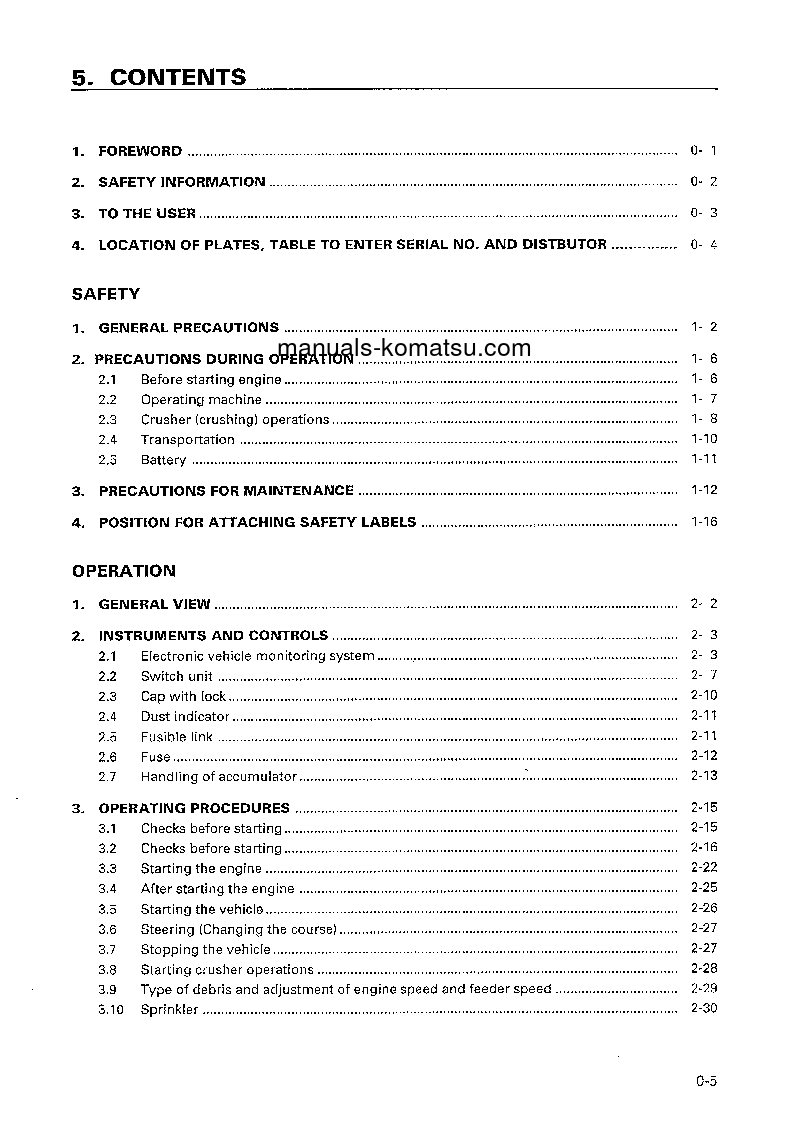 Protected: BR200R-1(JPN) S/N 1001-UP Operation manual (English)