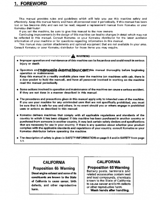 D575A-2(JPN)-SUPER DOZER S/N 10042-UP Operation manual (English)