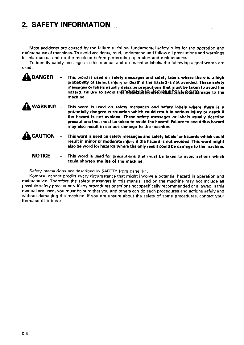 Protected: D575A-2(JPN)-SUPER DOZER S/N 10042-UP Operation manual (English)