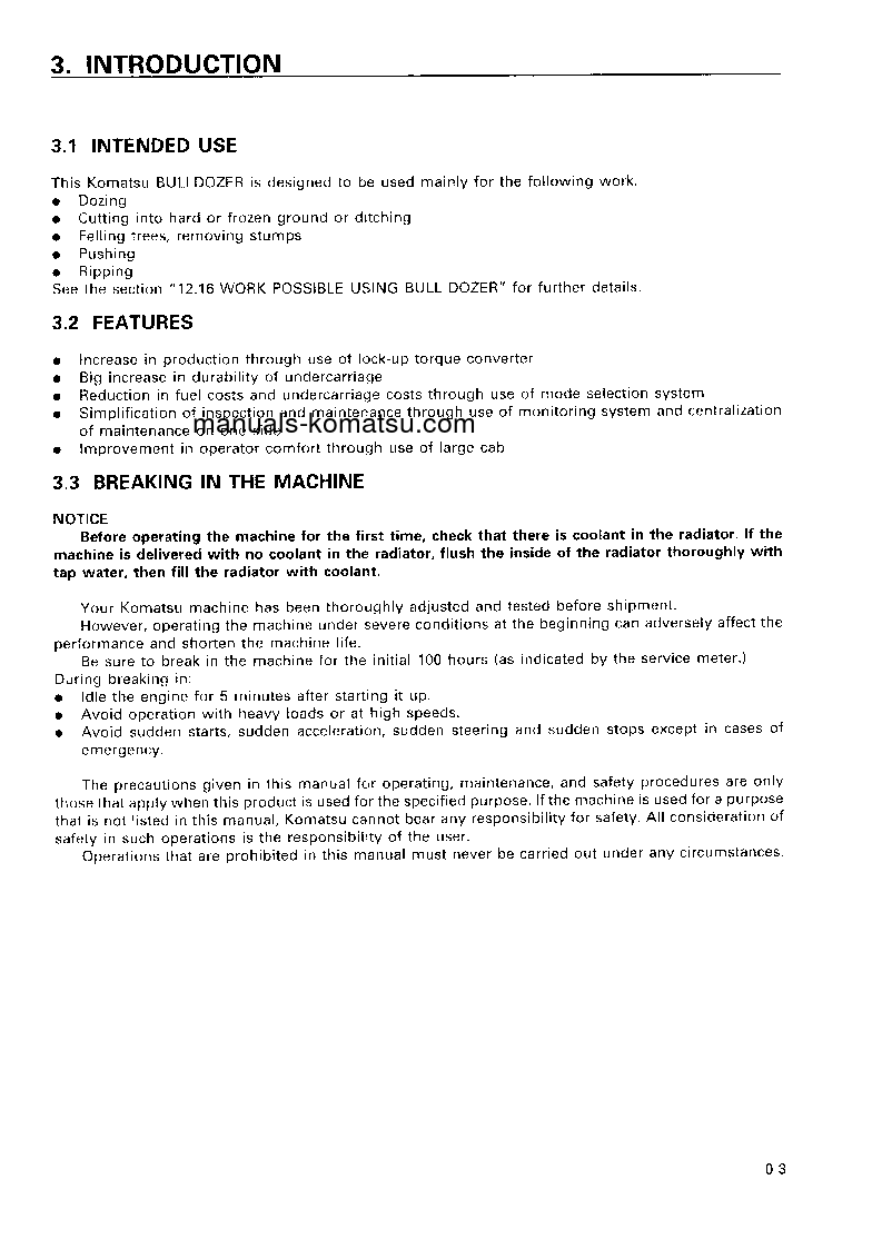 Protected: D375A-2(JPN) S/N 16001-UP Operation manual (English)