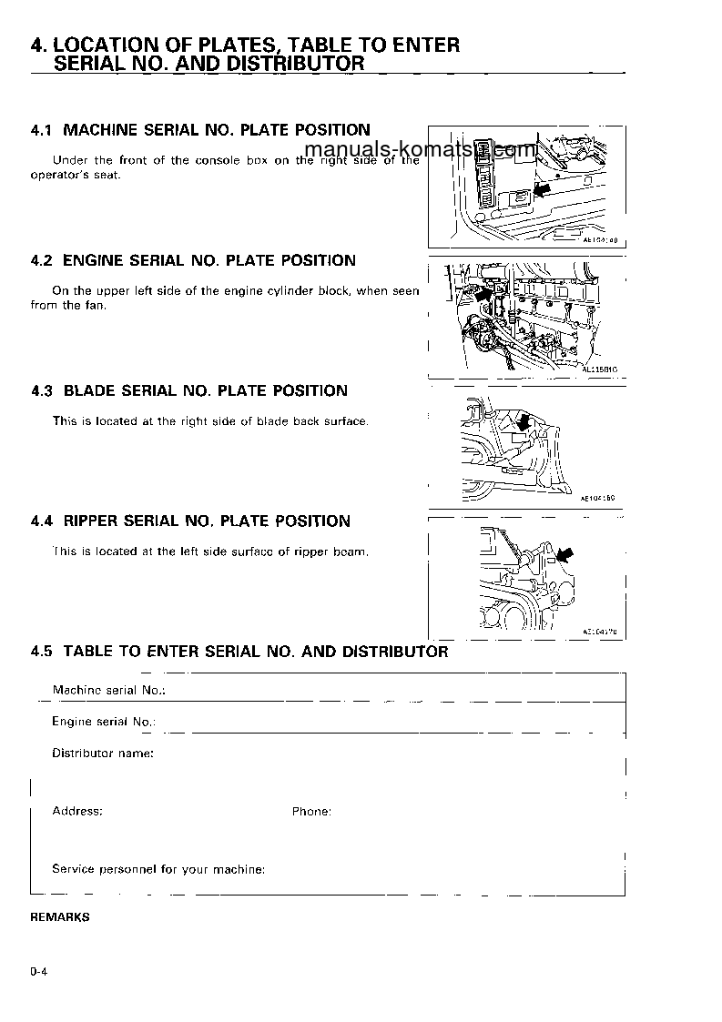 Protected: D375A-2(JPN) S/N 16001-UP Operation manual (English)