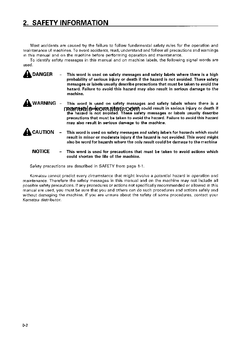 Protected: WA470-3(JPN) S/N 53001-54000 Operation manual (English)