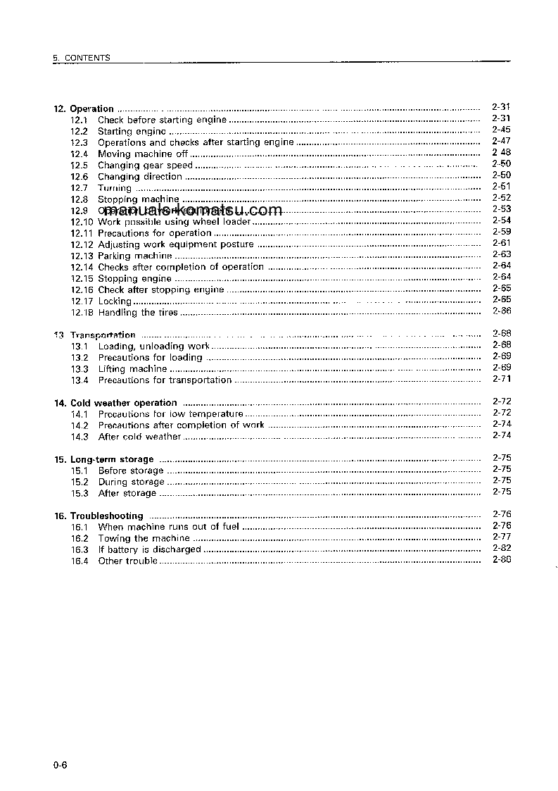 Protected: WA470-3(JPN) S/N 53001-54000 Operation manual (English)