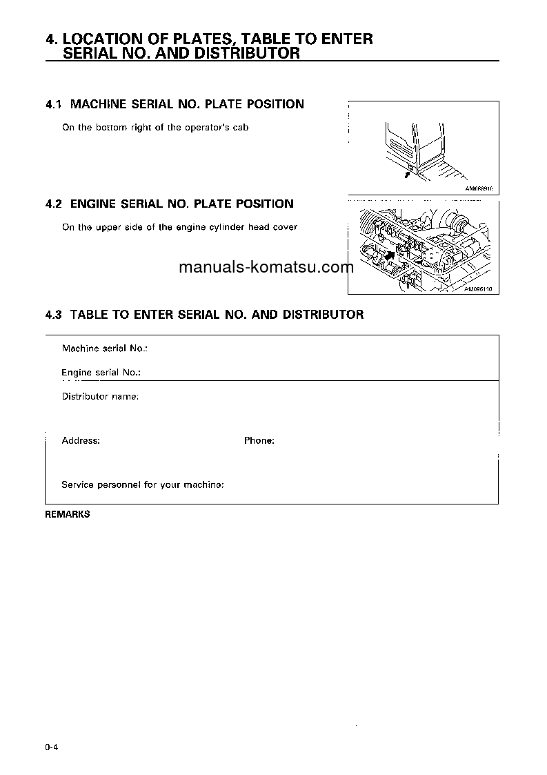Protected: PC400LC-6(JPN) S/N 32250-32487 Operation manual (English)