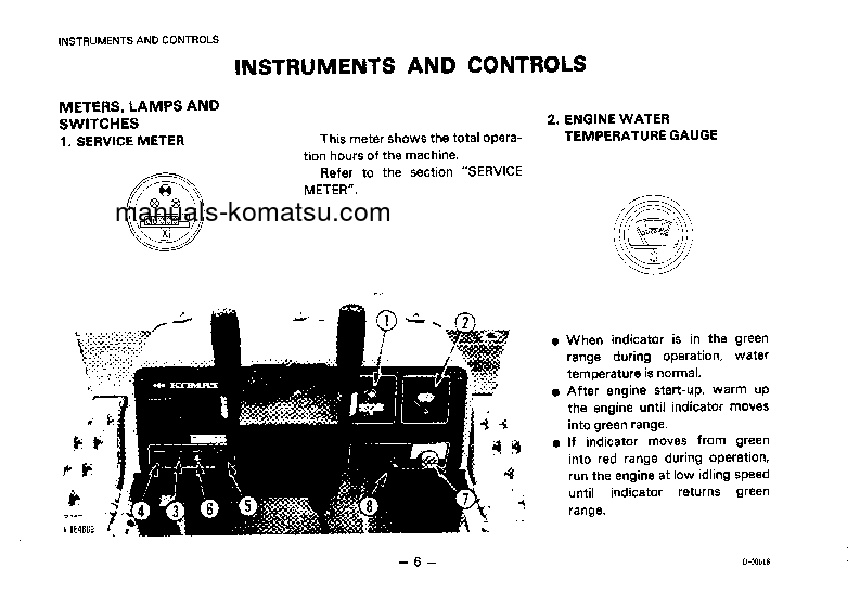 Protected: D20A-6(JPN)-TRIMMING DOZER S/N 62544-UP Operation manual (English)