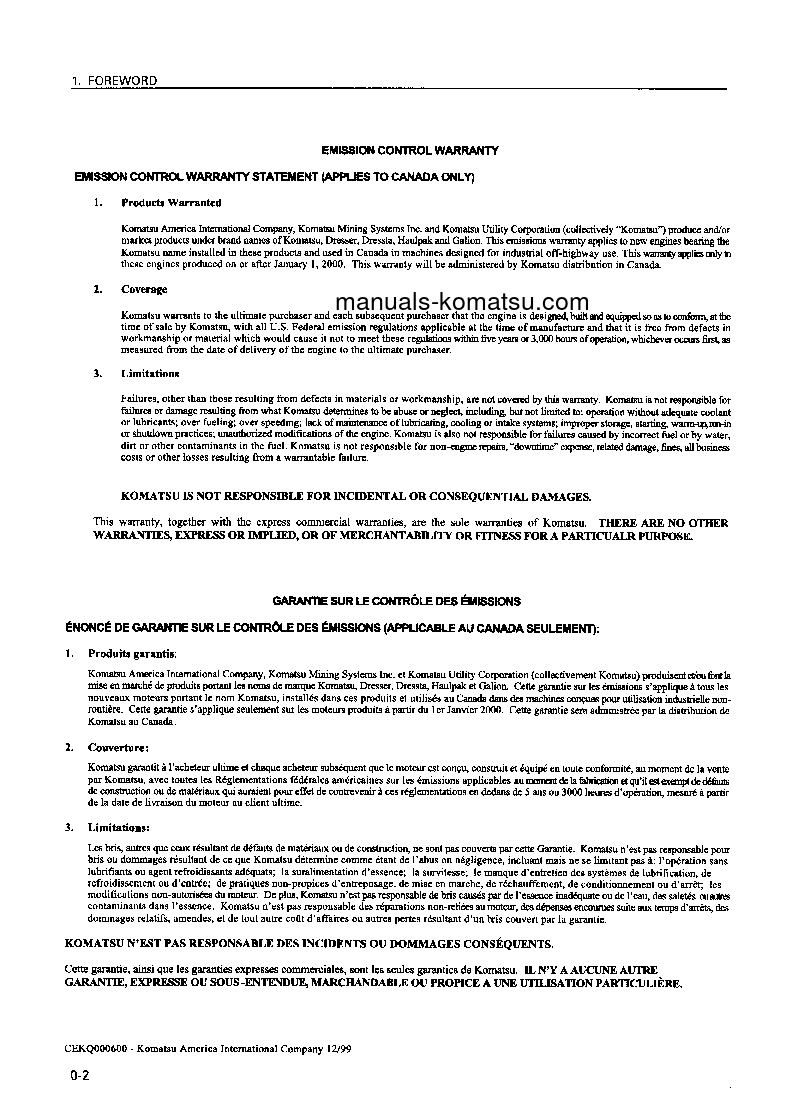 Protected: D85A-21(JPN) S/N 37307-UP Operation manual (English)