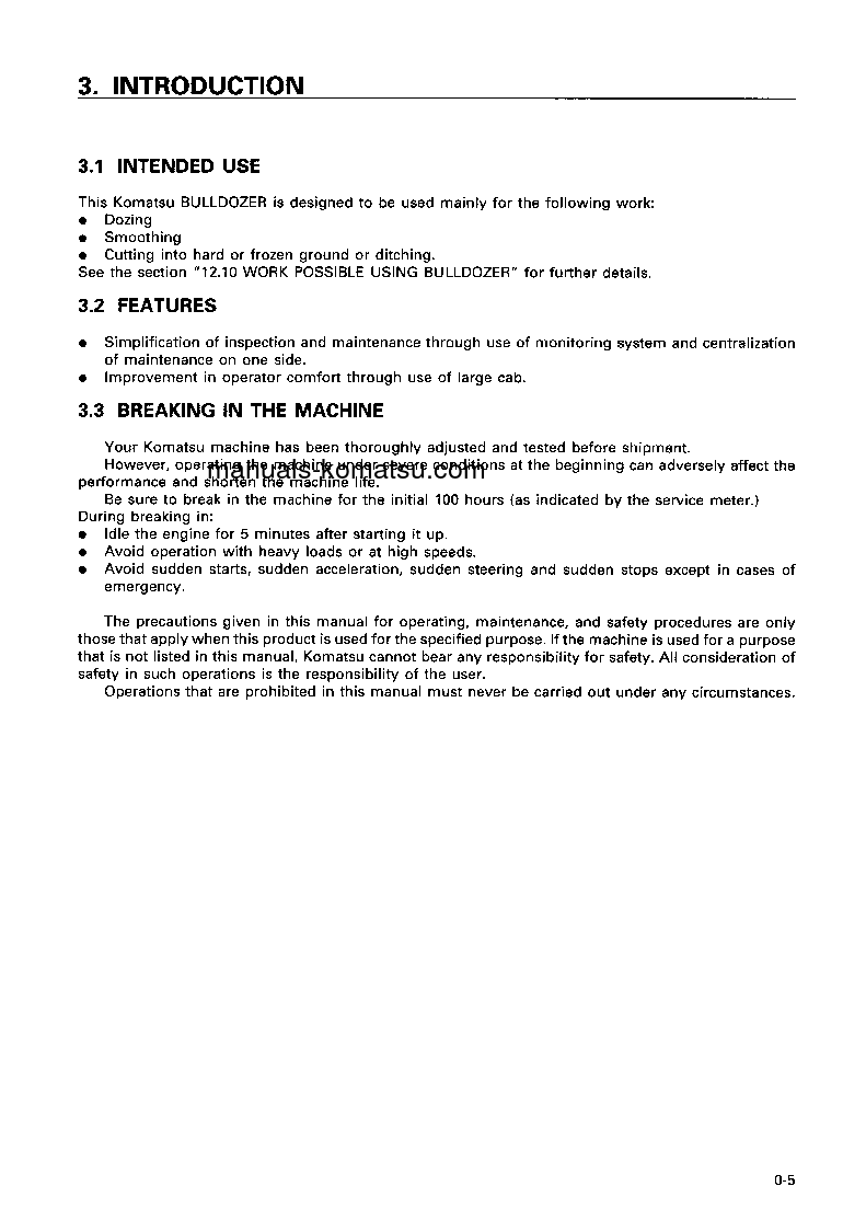 Protected: D85A-21(JPN) S/N 37307-UP Operation manual (English)