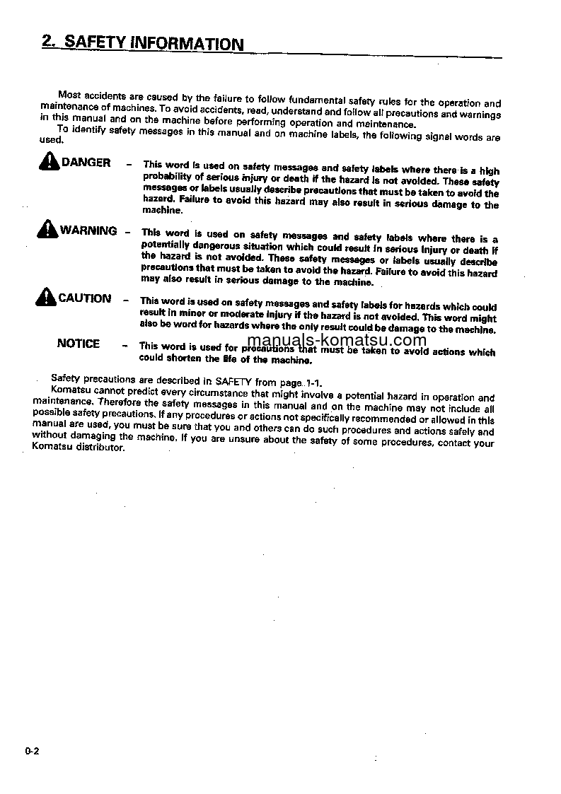 Protected: D58P-1(JPN)-POWER ANGLE AND TILT DOZER S/N 81424-UP Operation manual (English)