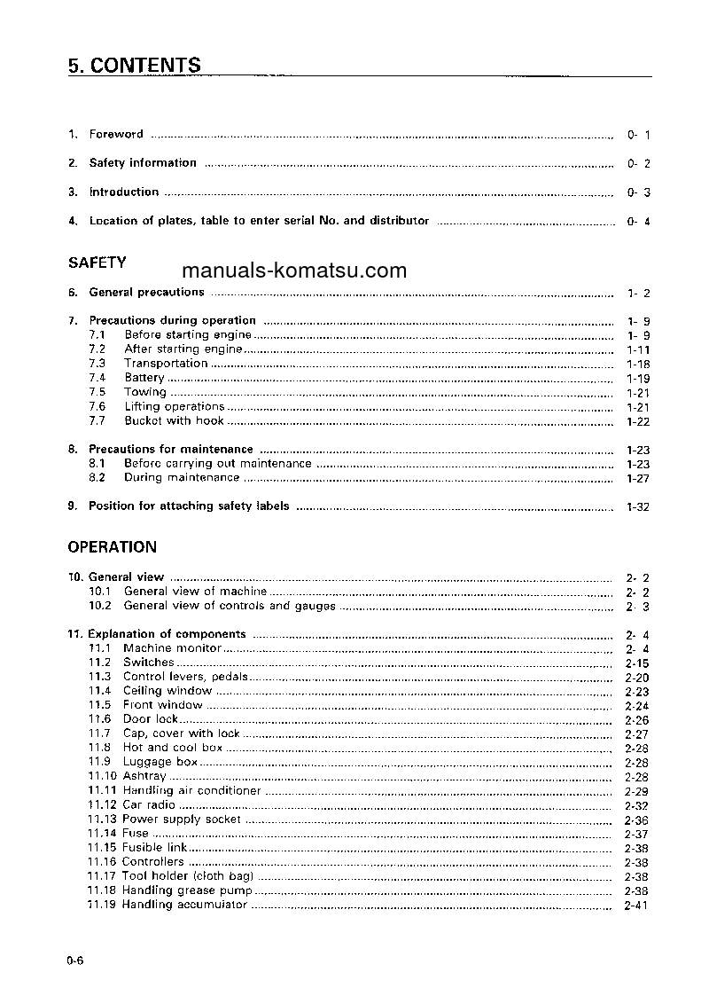 Protected: PC800SE-6(JPN) S/N 30175-UP Operation manual (English)
