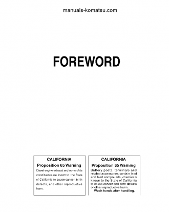 PC750SE-6(JPN)-MINOR CHANGE S/N 11001-UP Operation manual (English)