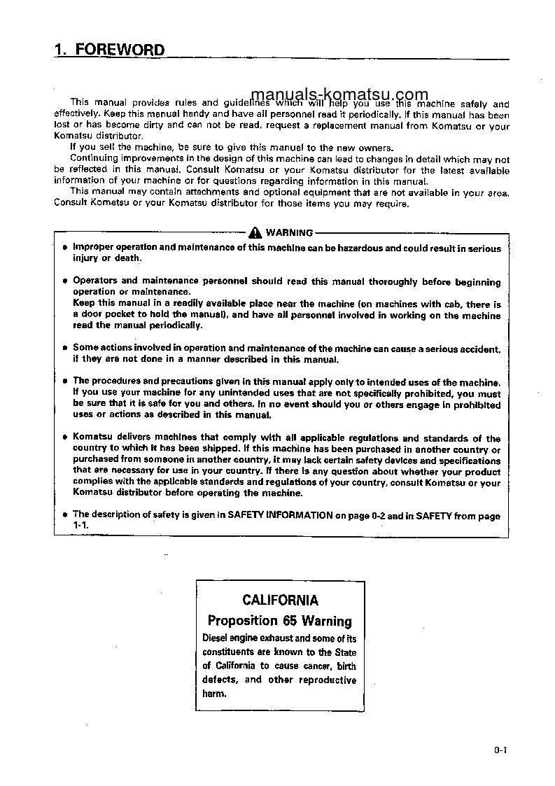 Protected: D155A-3(JPN)-FOR EU S/N 60272-UP Operation manual (English)
